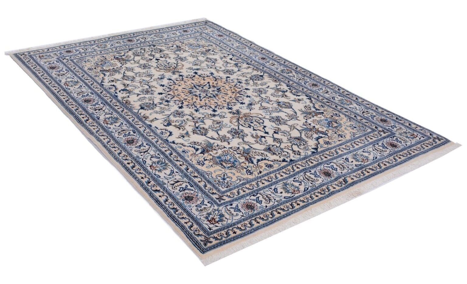 Perserteppich Nain 240 x 170 cm Wolle handgeknüpft