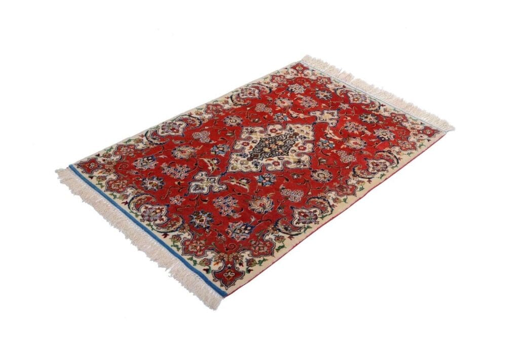 Perserteppich Isfahan 108 x 72 cm Wolle handgeknüpft