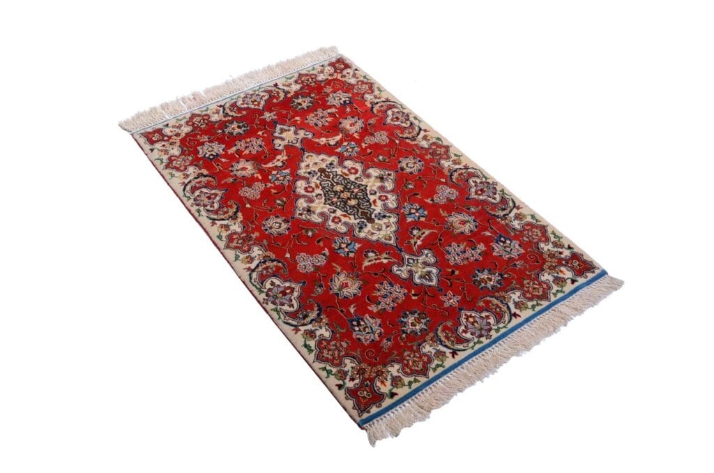 Perserteppich Isfahan 108 x 72 cm Wolle handgeknüpft