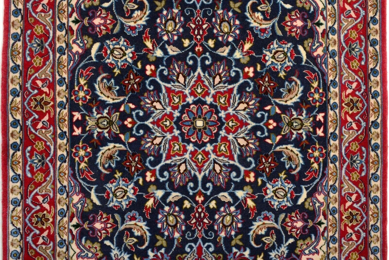 Perserteppich Isfahan 105 x 68 cm Wolle handgeknüpft