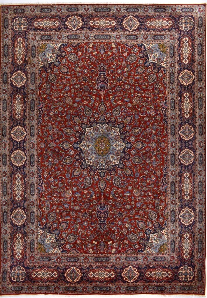 orientteppich-kashan-425x300-cm-350000-knoten-handgeknupft Perserteppich Kashan 425x300 cm Wolle handgeknüpft