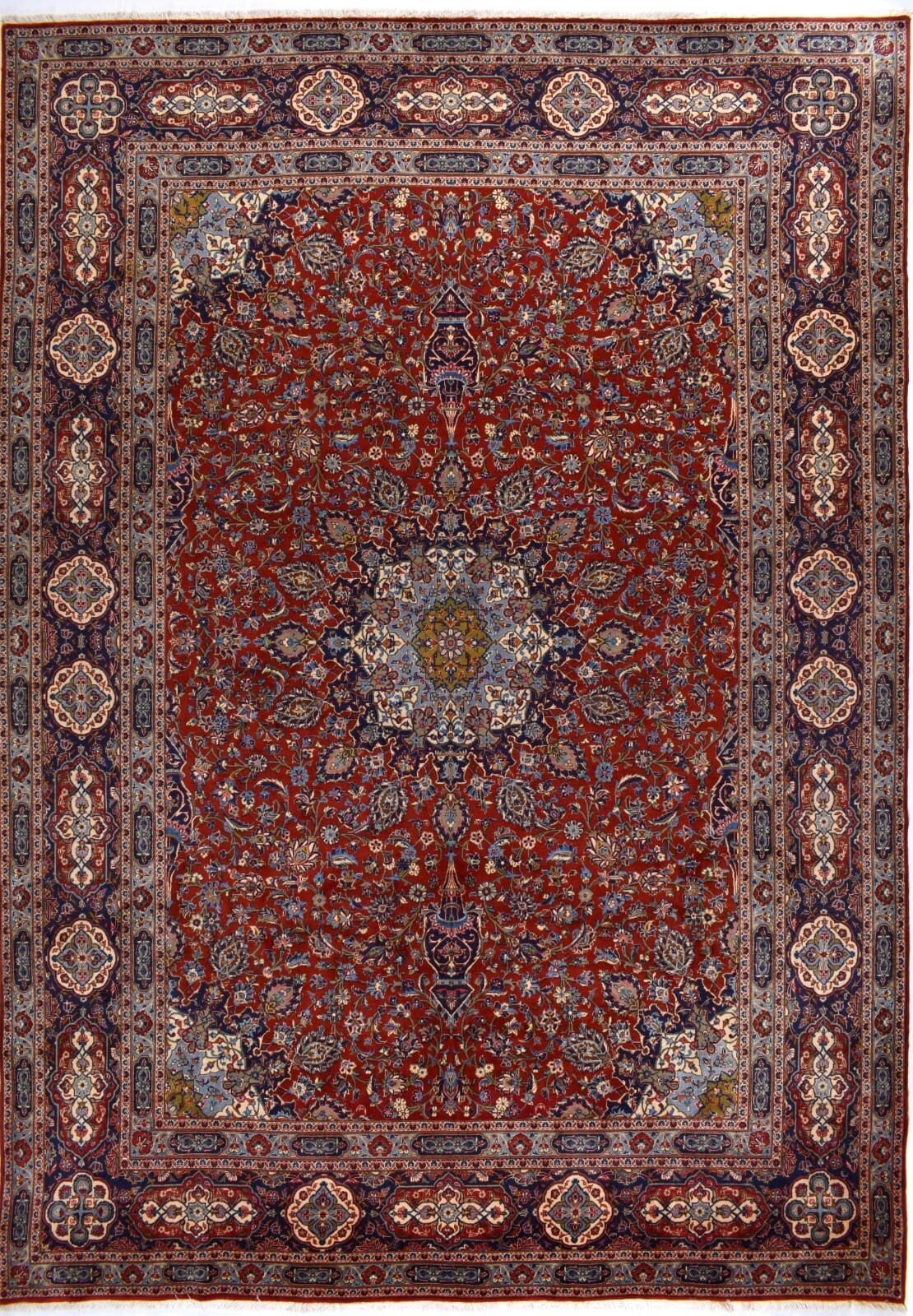 orientteppich-kashan-425x300-cm-350000-knoten-handgeknupft Perserteppich Kashan 425x300 cm Wolle handgeknüpft