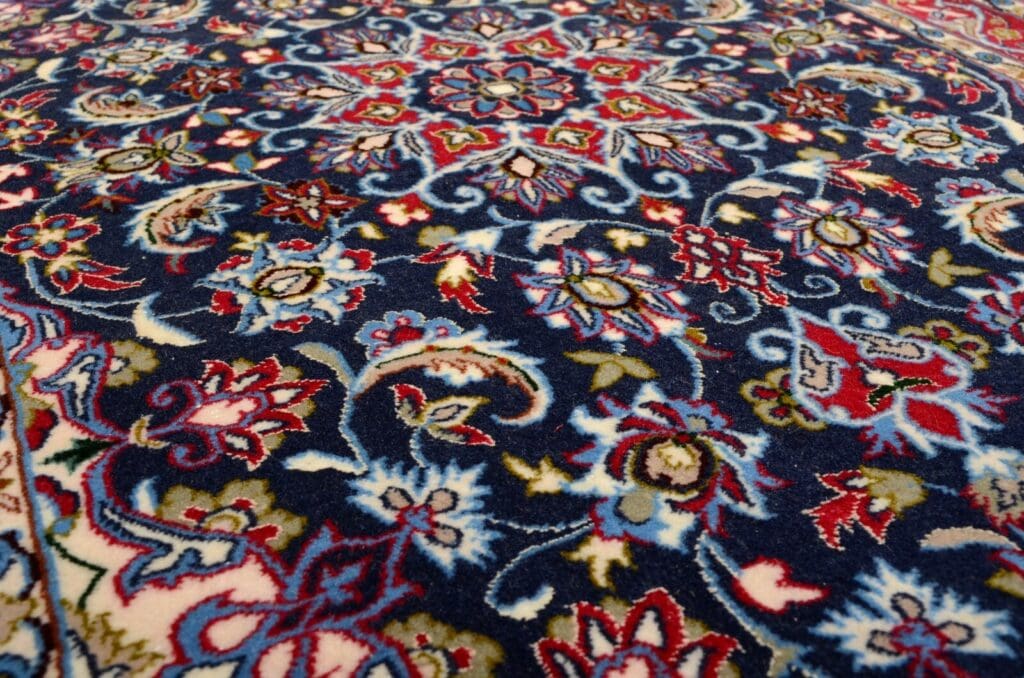 Perserteppich Isfahan 105 x 68 cm Wolle handgeknüpft
