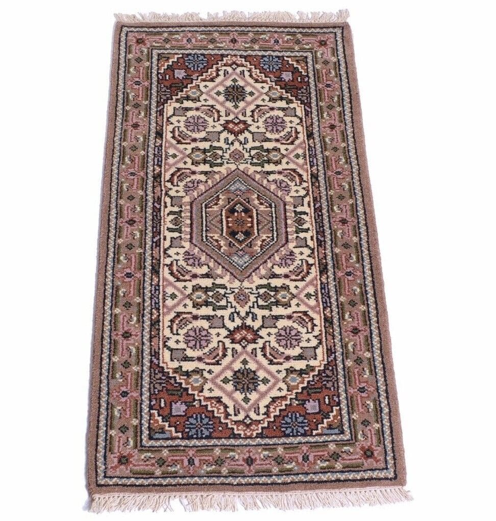 Orientteppich Bidjar 144 x 75 cm Wolle handgeknüpft