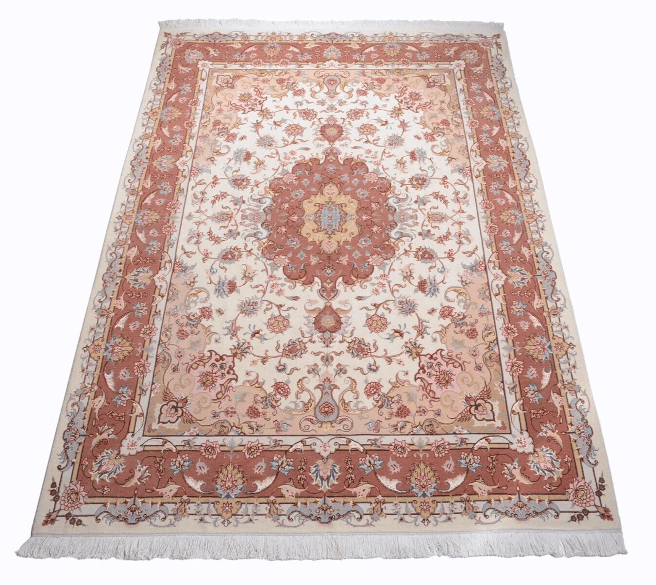 Perserteppich Tabriz 242x170 cm Wolle handgeknüpft