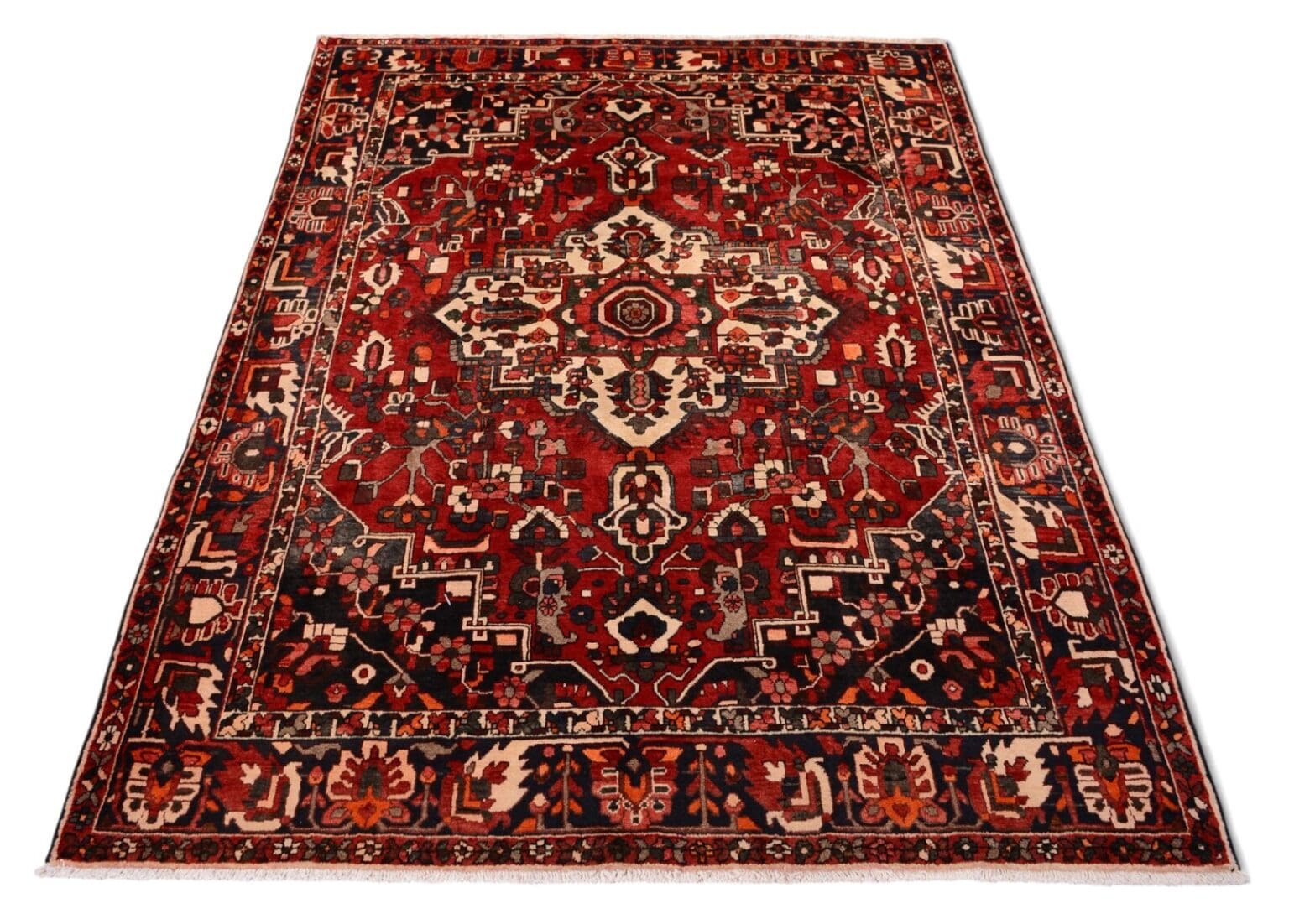 Perserteppich 300 x 213 cm Wolle handgeknüpft