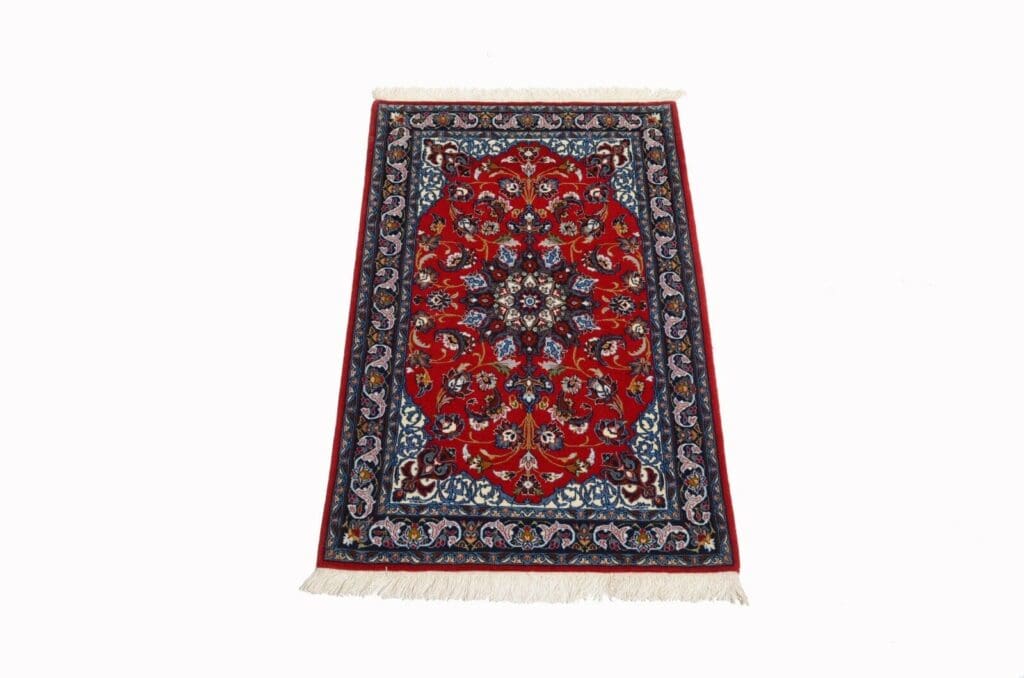 Perserteppich Isfahan 114 x 71 cm Wolle handgeknüpft