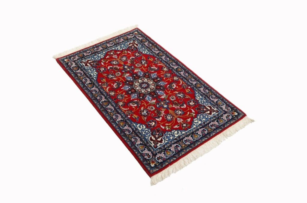 Perserteppich Isfahan 114 x 71 cm Wolle handgeknüpft