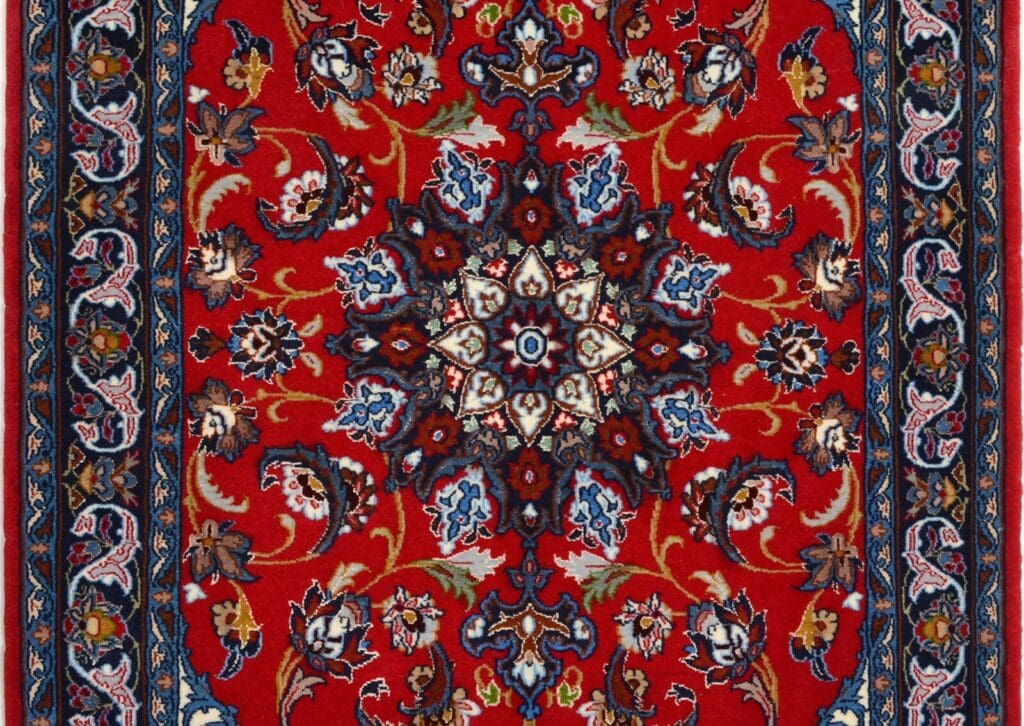 Perserteppich Isfahan 114 x 71 cm Wolle handgeknüpft