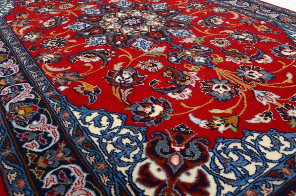 Perserteppich Isfahan 114 x 71 cm Wolle handgeknüpft
