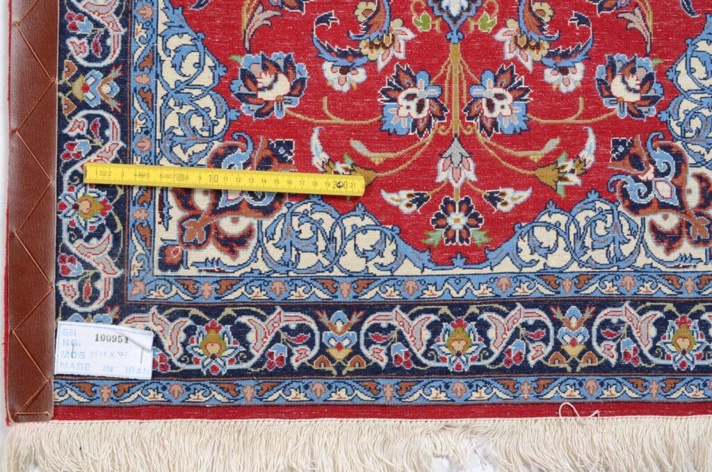 Perserteppich Isfahan 114 x 71 cm Wolle handgeknüpft