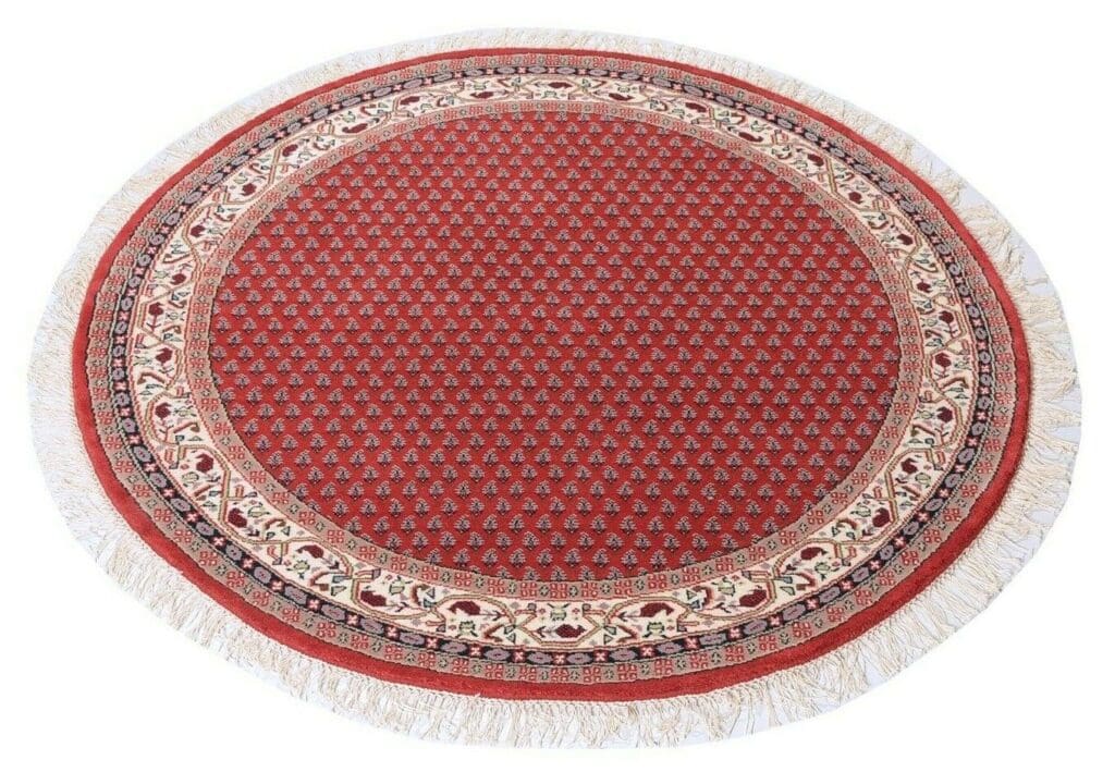 Orientteppich Sarough 100 x 100 cm Wolle handgeknüpft