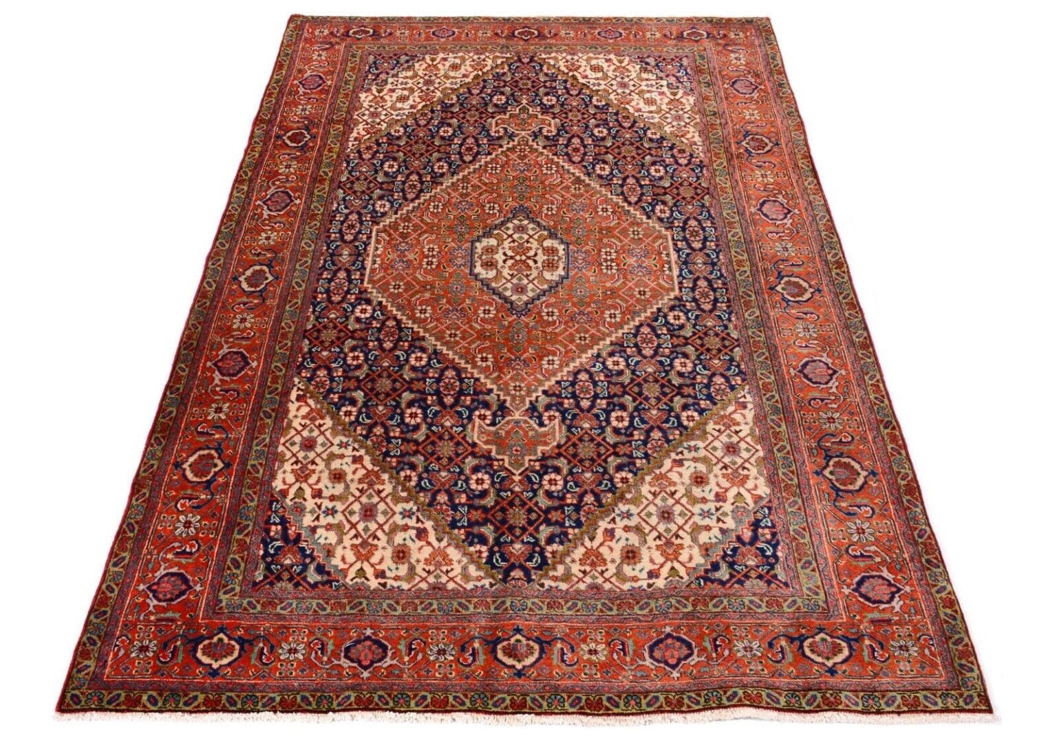 Perserteppich Täbriz 294 x 195 cm Wolle handgeknüpft