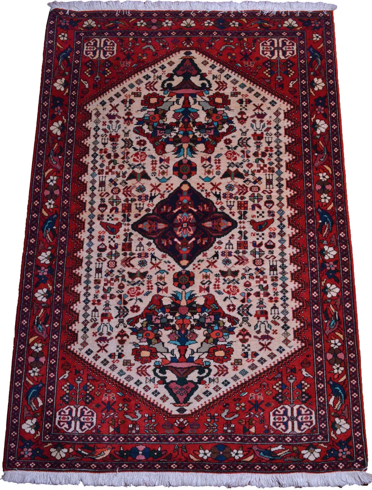 Perserteppich Abadeh 157x103 cm Schurwolle handgeknüpft