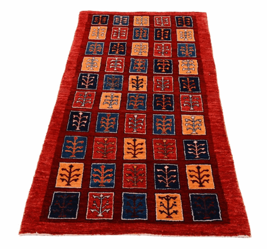 perserteppich-gabbeh-loribaft-192x80-cm-300000-knoten-handgeknupft Perserteppich Gabbeh Loribaft 192x80 cm Wolle handgeknüpft