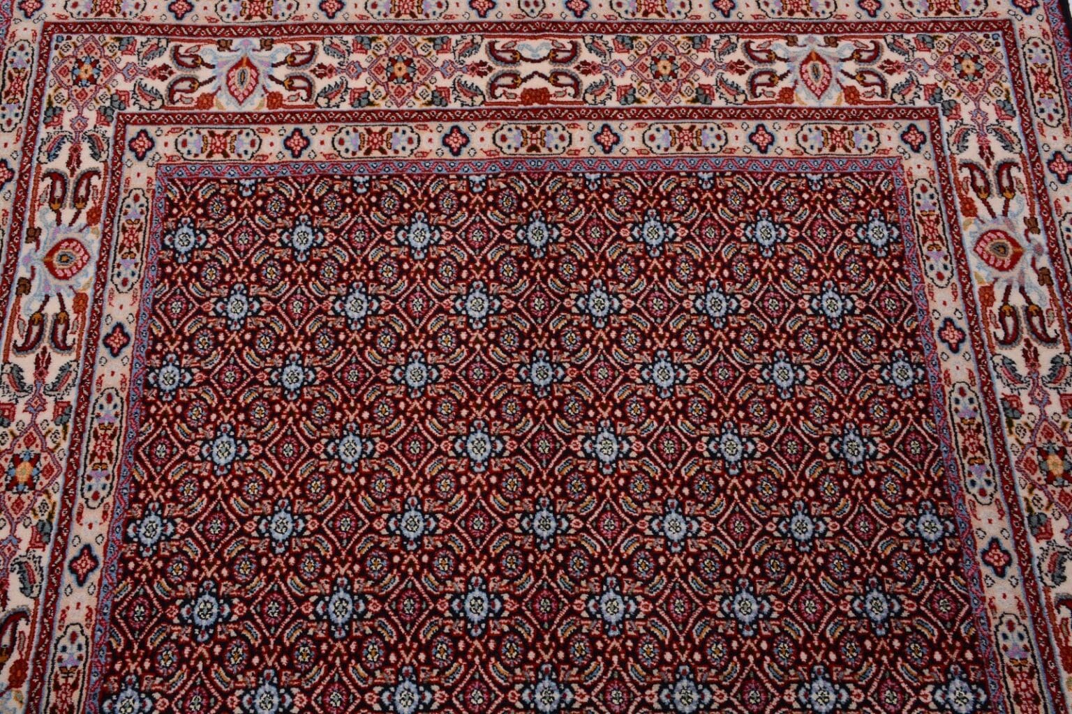 Perserteppich Moud 197x146 cm Wolle handgeknüpft
