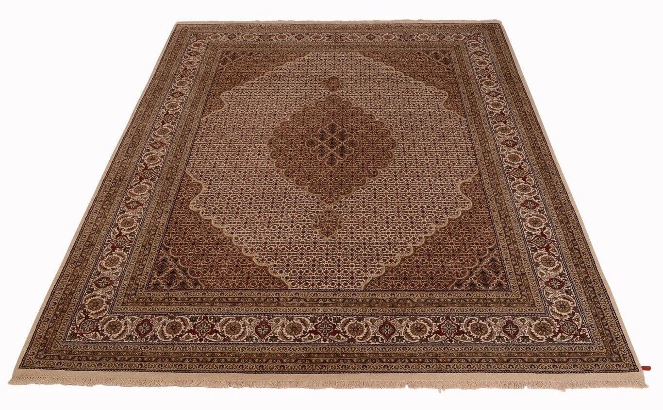 Orientteppich Tabriz 306 x 240 cm Wolle handgeknüpft