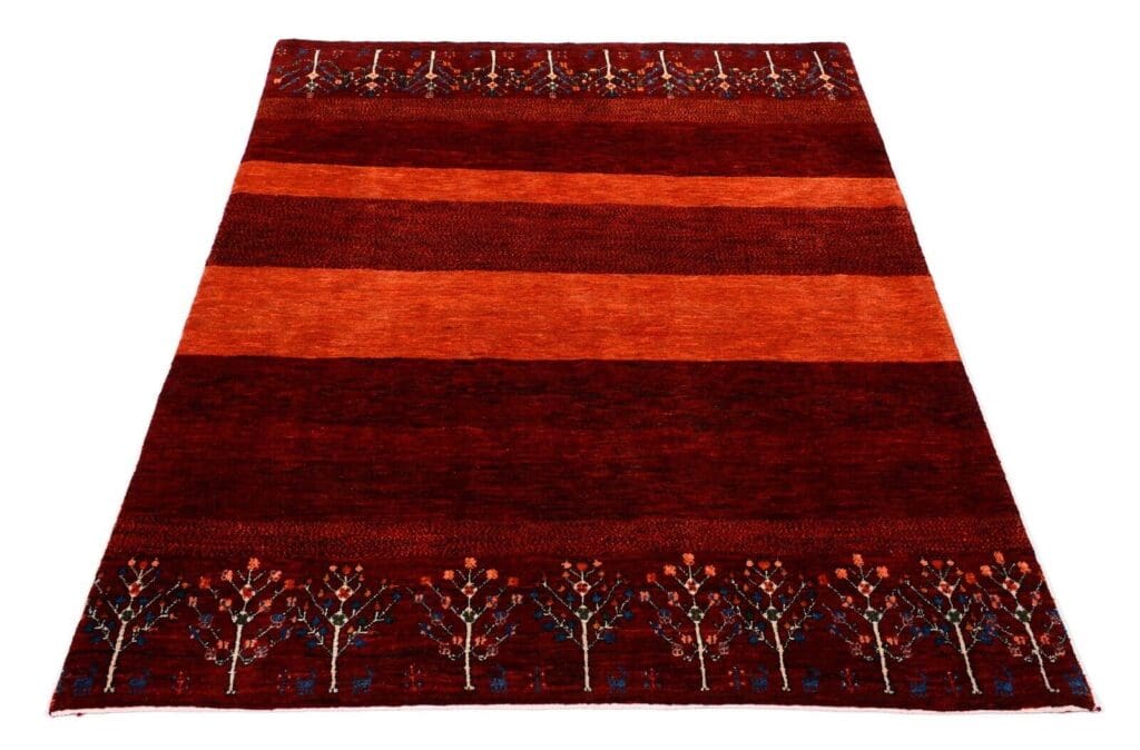 Perserteppich Gabbeh 230 x 166 cm Wolle handgeknüpft