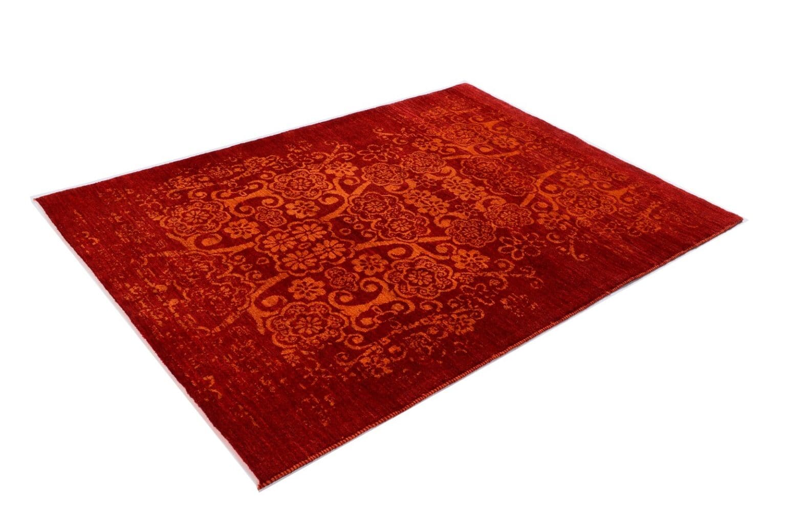 Perserteppich 205 x 144 cm Wolle handgeknüpft