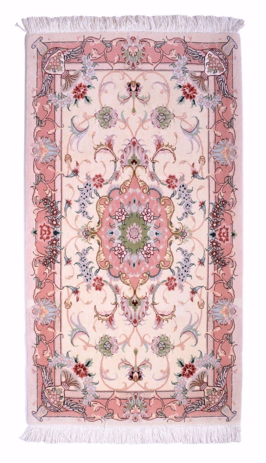 Perserteppich Tabriz 131 x 72 cm Wolle handgeknüpft