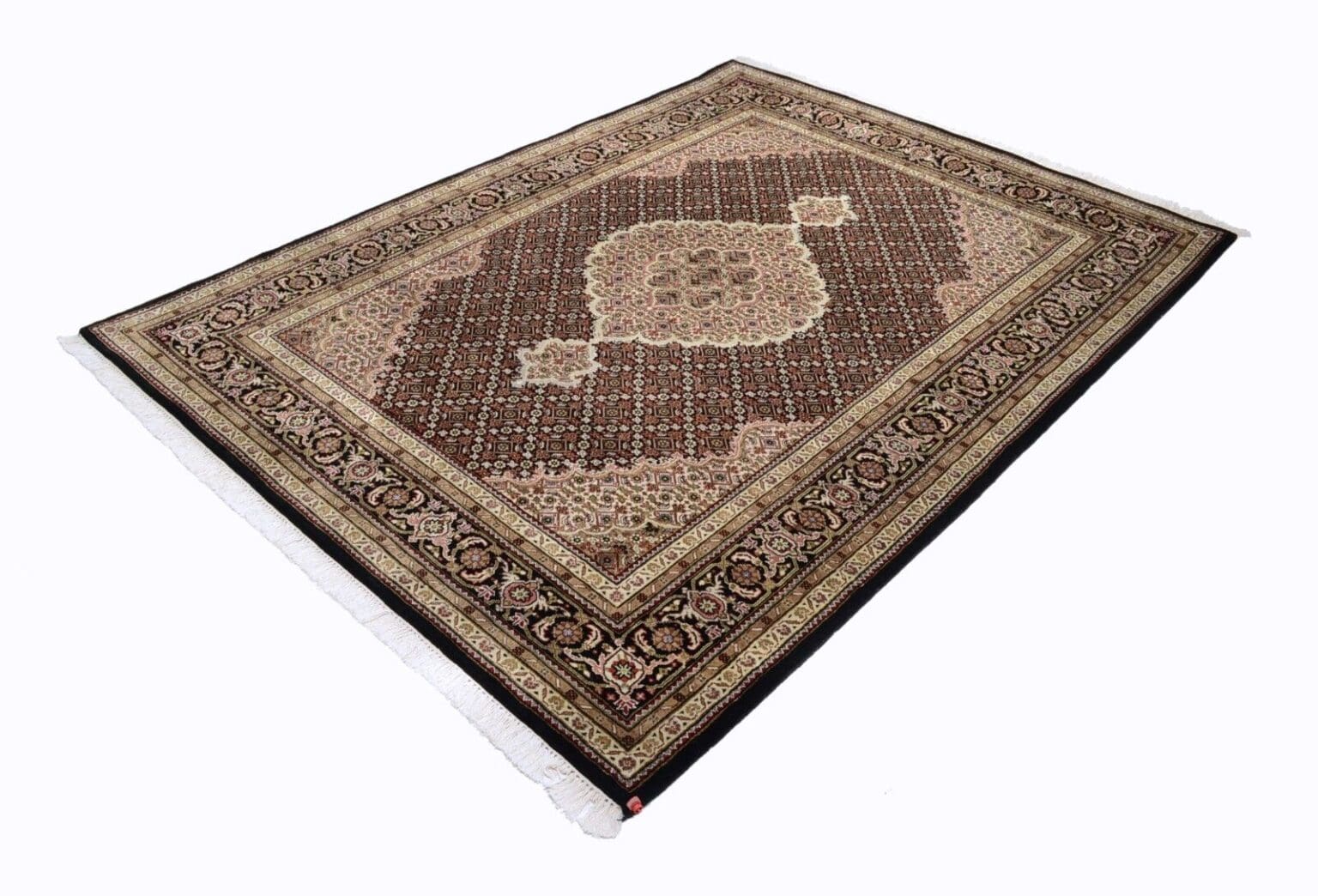 feiner-orientteppich-235x178-cm-235000-knoten-handgeknupft-2 Orientteppich 235 x 178 cm Wolle handgeknüpft
