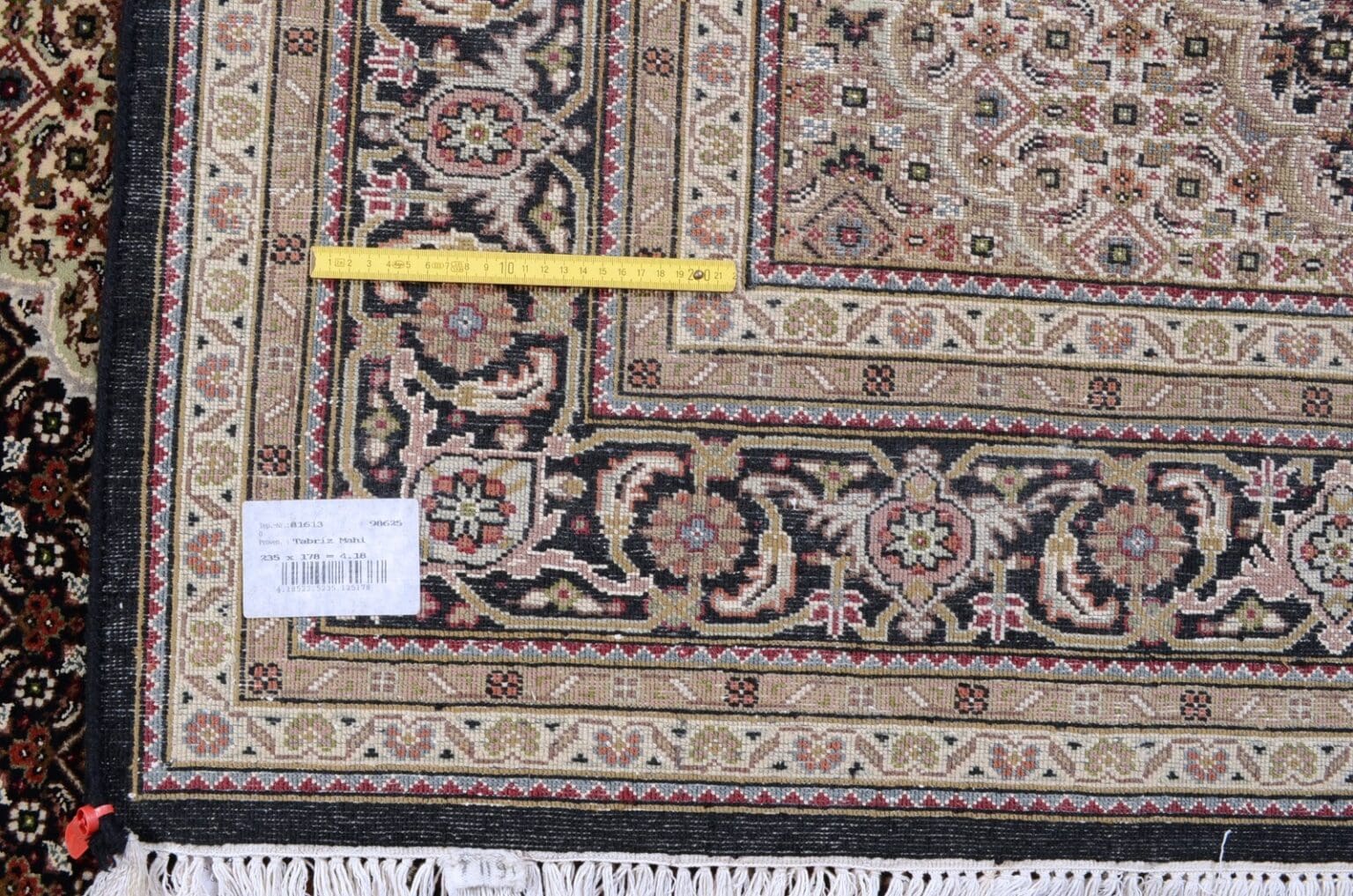 feiner-orientteppich-235x178-cm-235000-knoten-handgeknupft-6 Orientteppich 235 x 178 cm Wolle handgeknüpft