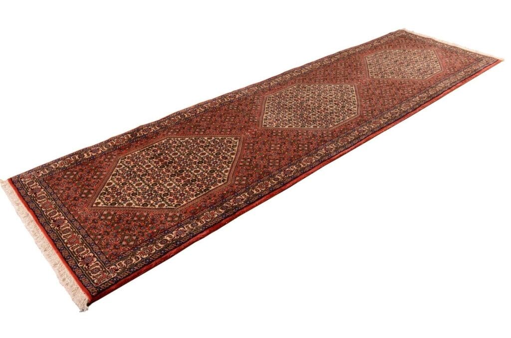 Perserteppich Bidjar Tekab 320 x 90 cm Wolle handgeknüpft