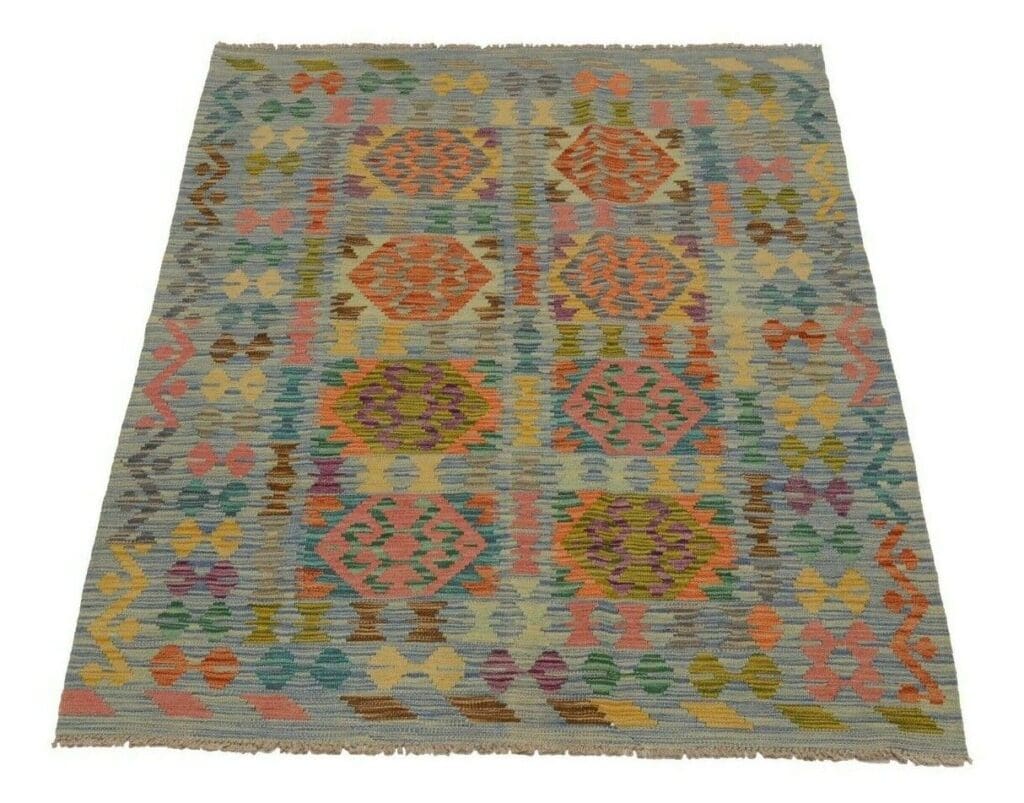 Orientteppich Afghanistan 173 x 128 cm Wolle handgewebt