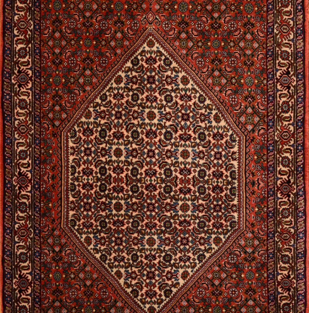 Perserteppich Bidjar Tekab 320 x 90 cm Wolle handgeknüpft