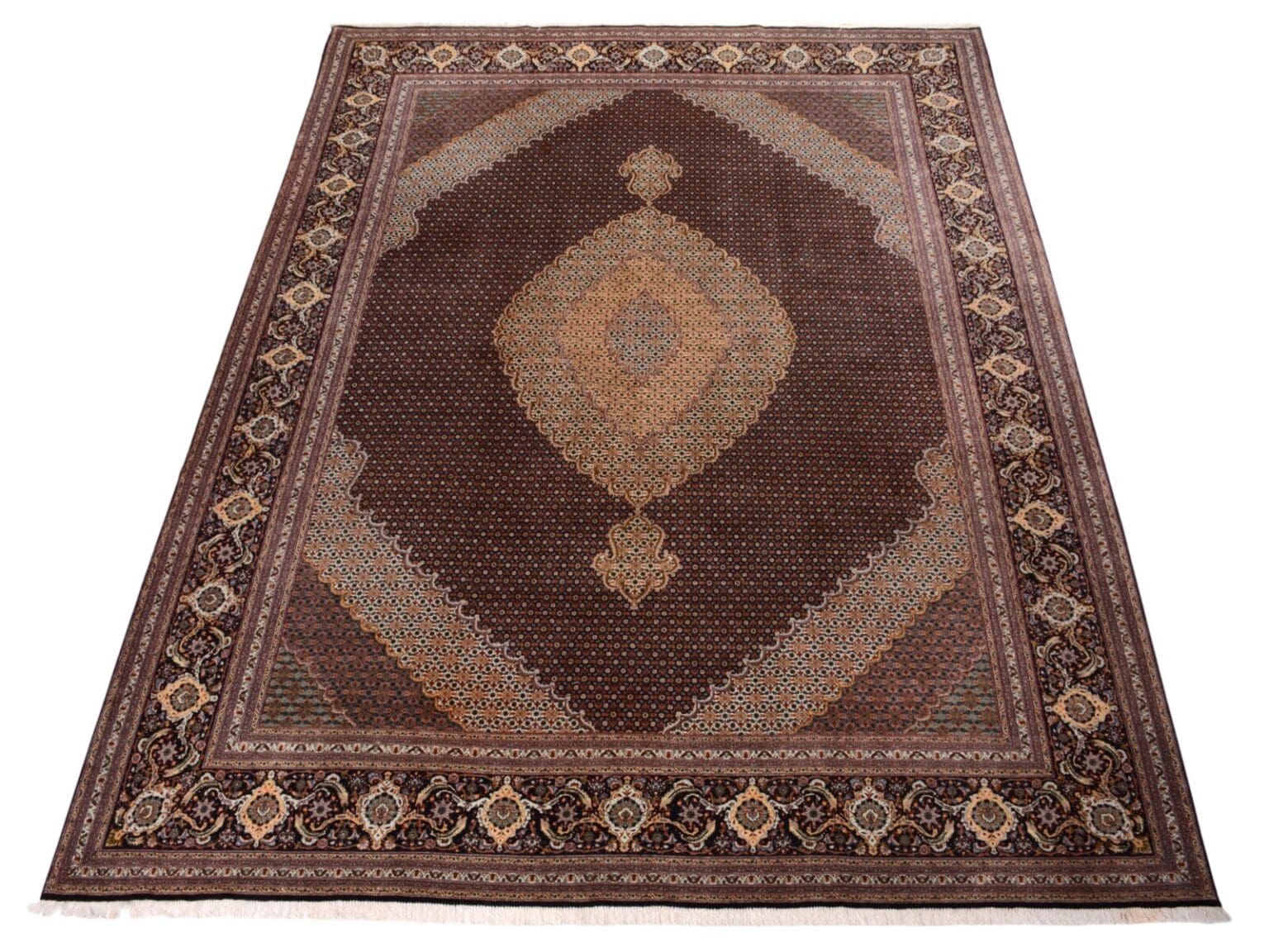 Perserteppich Tabriz 395 x 300 cm Wolle handgeknüpft