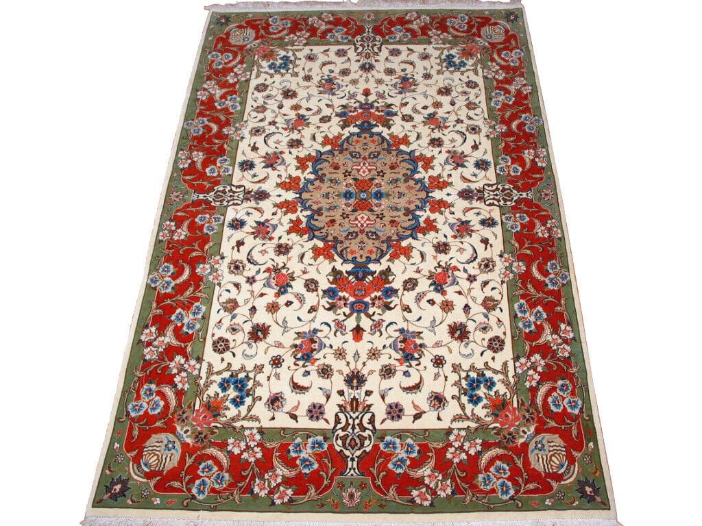 Perserteppich 210x133 cm Wolle handgeknüpft
