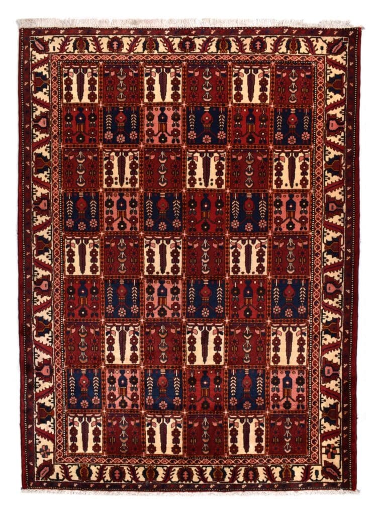 Perserteppich Bakhtiar 294 x 219 cm Schurwolle handgeknüpft