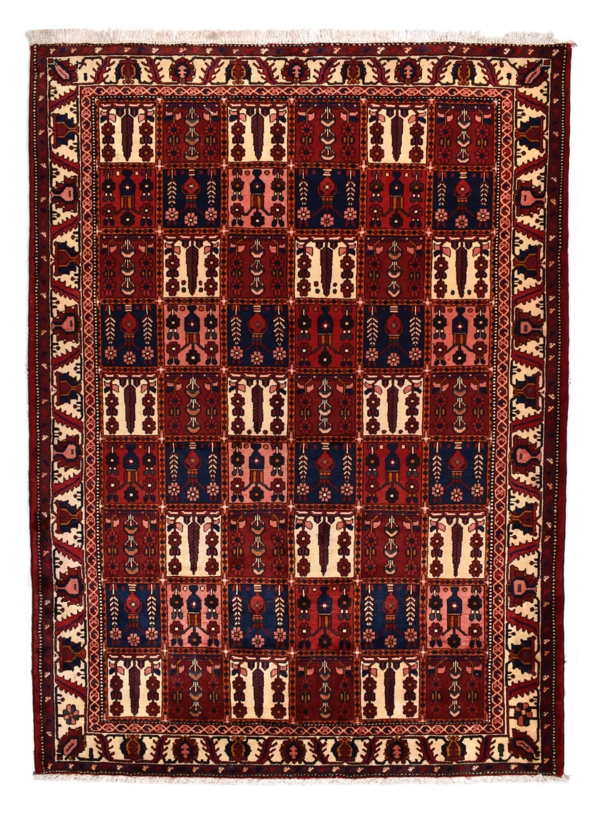 Perserteppich Bakhtiar 294 x 219 cm Schurwolle handgeknüpft