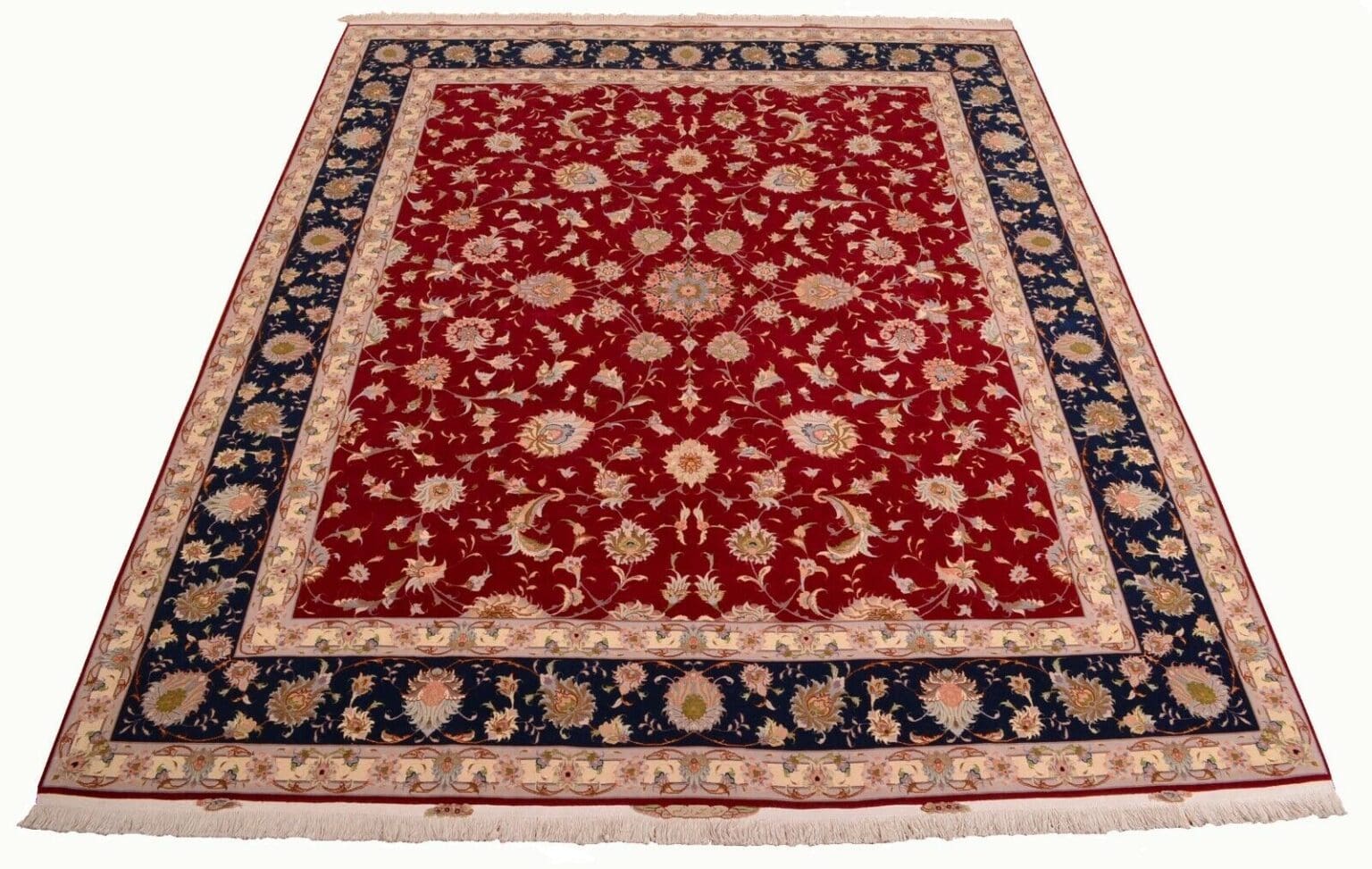 Perserteppich Tabriz 307x255 cm Schurwolle handgeknüpft