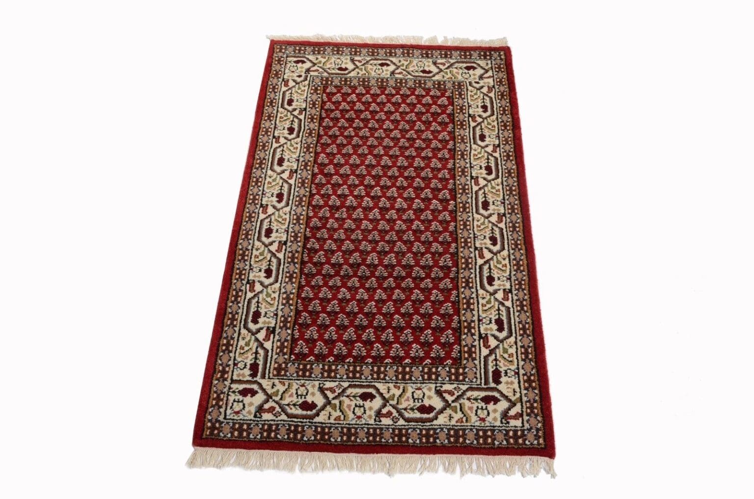 Orientteppich Sarough 150 x 200 cm Schurwolle handgeknüpft