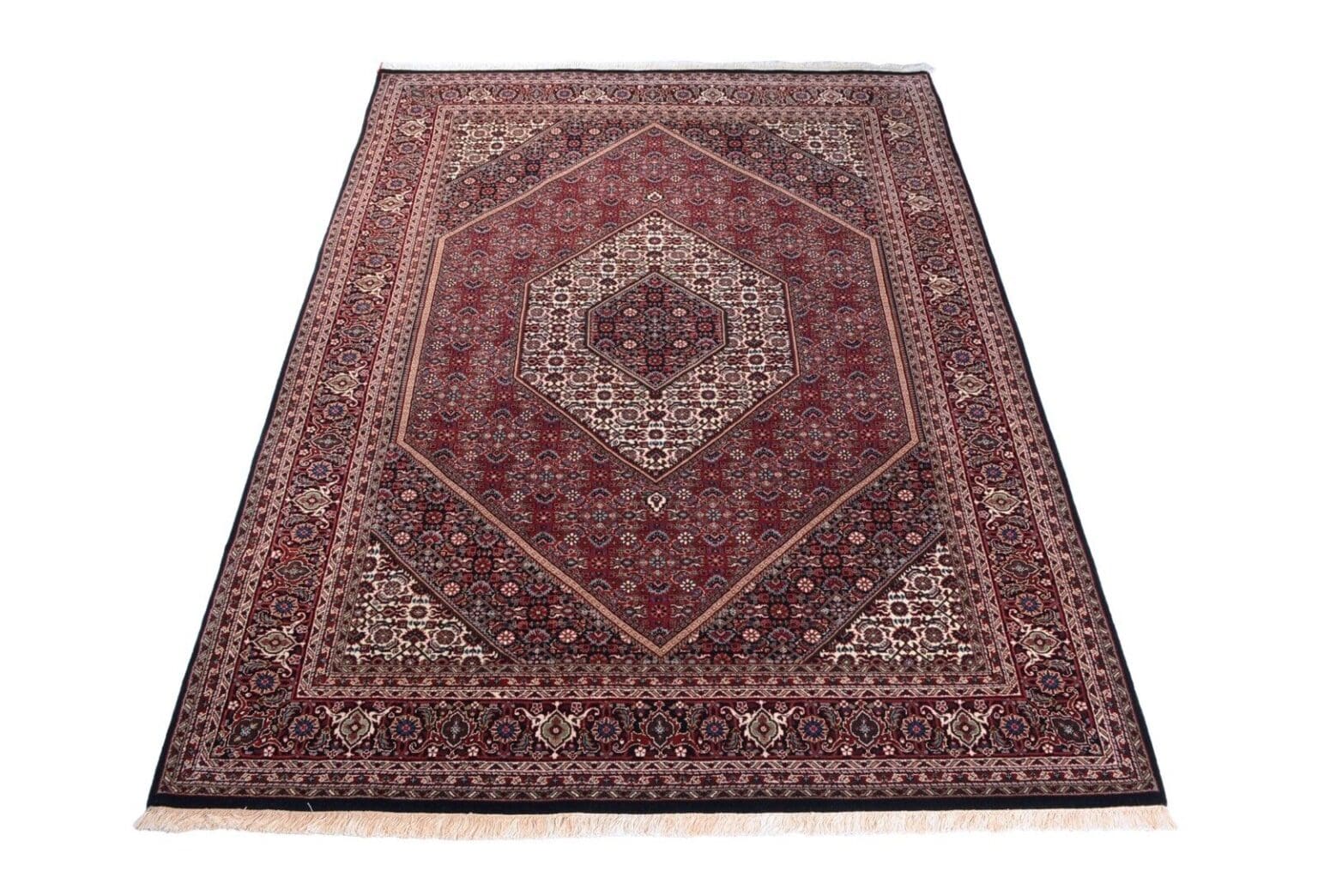 Orientteppich Indien 248x175 cm Schurwolle handgeknüpft