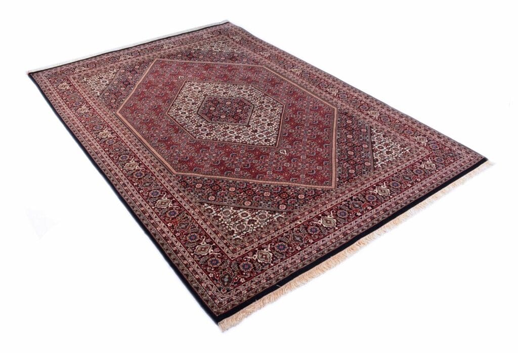 Orientteppich Indien 248x175 cm Schurwolle handgeknüpft