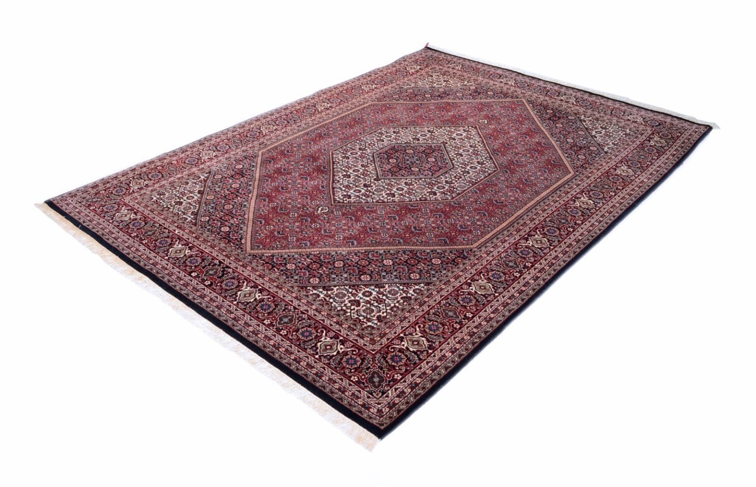 Orientteppich Indien 248x175 cm Schurwolle handgeknüpft