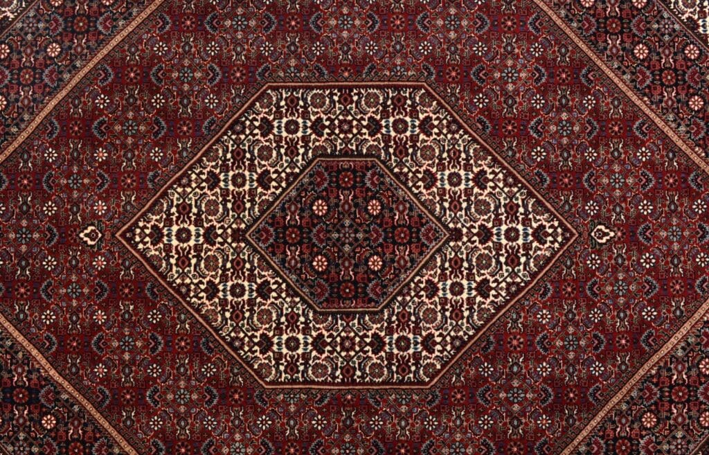 Orientteppich Indien 248x175 cm Schurwolle handgeknüpft