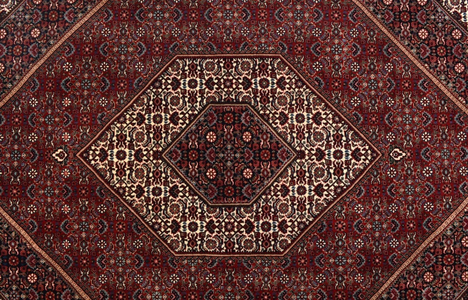 Orientteppich Indien 248x175 cm Schurwolle handgeknüpft