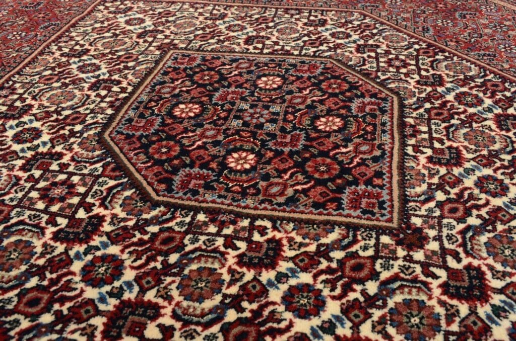 Orientteppich Indien 248x175 cm Schurwolle handgeknüpft