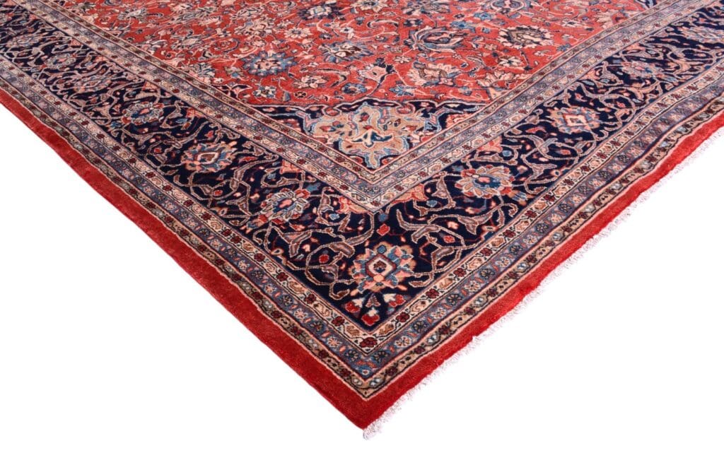 Perserteppich Sarough 377 x 297 cm Wolle handgeknüpft