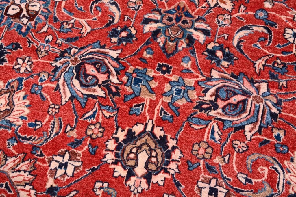 Perserteppich Sarough 377 x 297 cm Wolle handgeknüpft