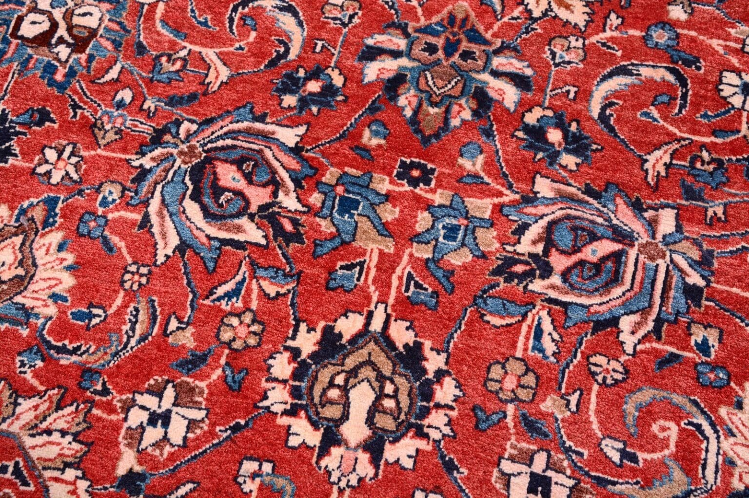Perserteppich Sarough 377 x 297 cm Wolle handgeknüpft