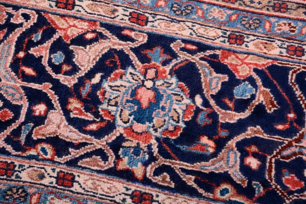 Perserteppich Sarough 377 x 297 cm Wolle handgeknüpft