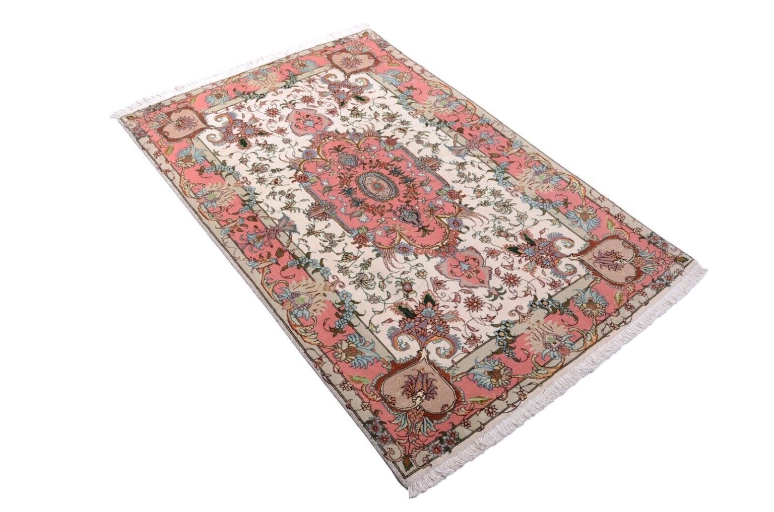 Perserteppich Tabriz 157 x 100 cm Wolle handgeknüpft