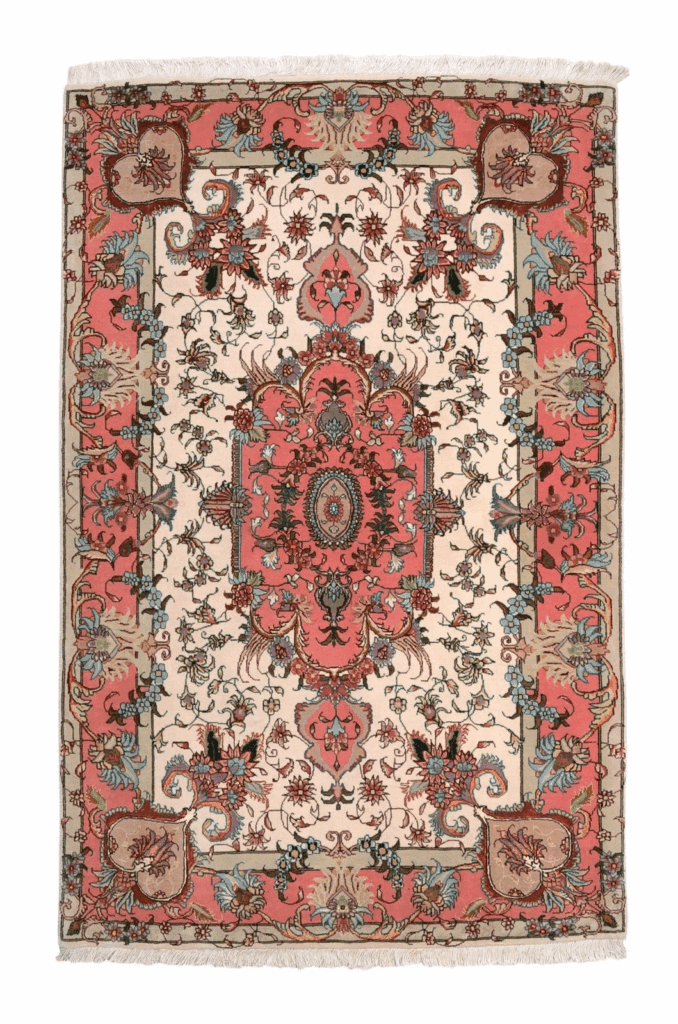 Perserteppich Tabriz 157 x 100 cm Wolle handgeknüpft