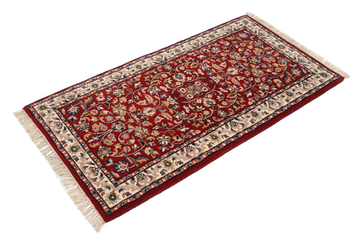 Orientteppich Tabriz 139 x 73 cm Wolle handgeknüpft