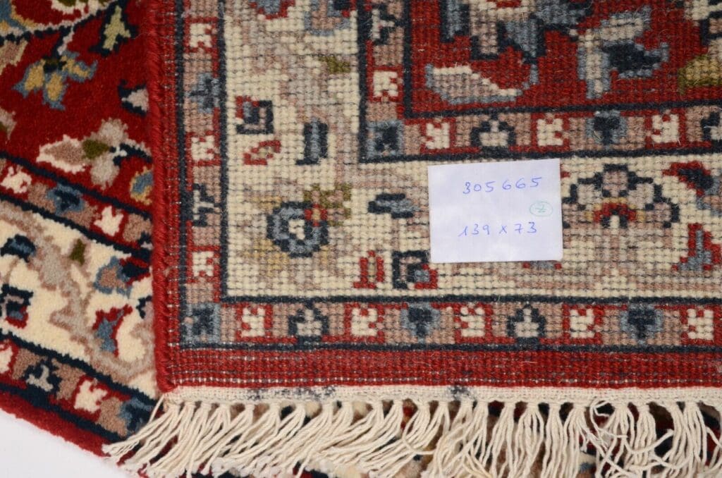 Orientteppich Tabriz 139 x 73 cm Wolle handgeknüpft