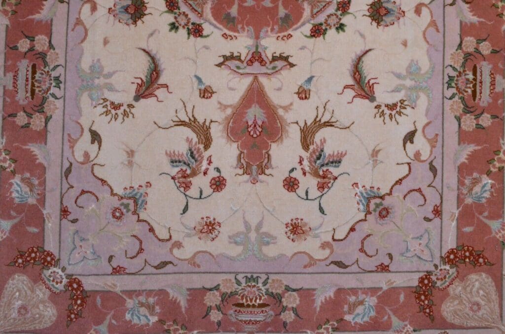 Perserteppich 155 x 104 cm Wolle handgeknüpft